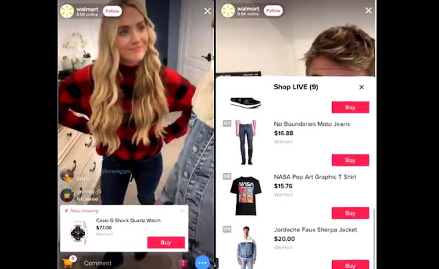 belanja tiktok shop lewat live streaming