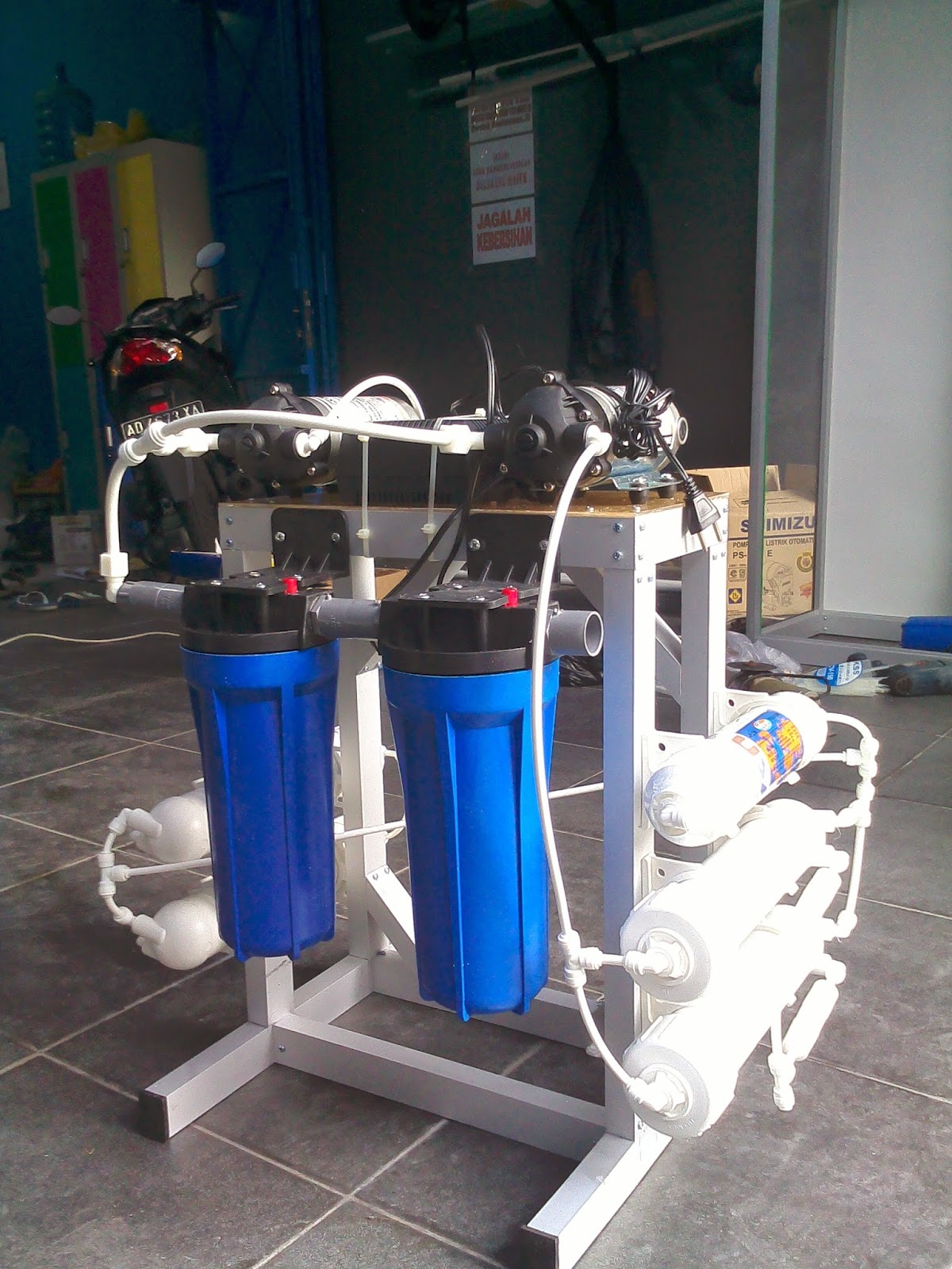 Grosir depo air minum isi ulang reverse osmosis murah 