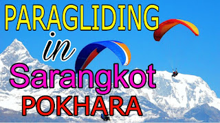Paragliding in Sarangkot, Pokhara, Sarangkot danda, hill