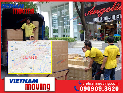 Dịch vụ chuyển nhà trọn gói quận 8, tại Thành phố Hồ Chí Minh