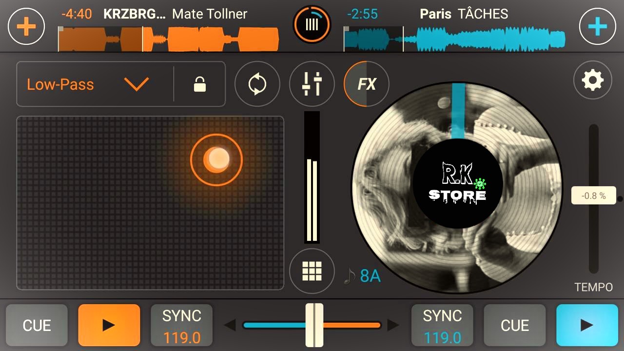 Download Cross DJ Pro and start mixing your music