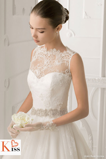 Aire Barcelona 2014 Lace Wedding Dresses