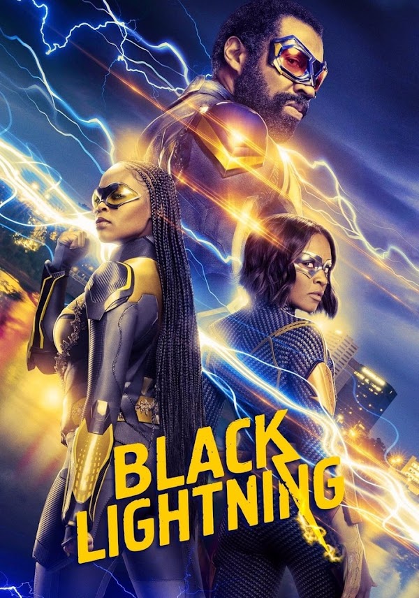 BLACK LIGHTNING  1,  2,  3, 4  TEMPORADAS  LATINO- MEGA