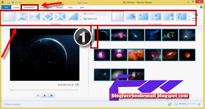  Video slideshow seperti sebuah pertunjukkan gambar yang berganti ganti dengan sendirinya  ( Tutorial Movie Maker )Cara Menggunakan Movie Maker di Windows 8