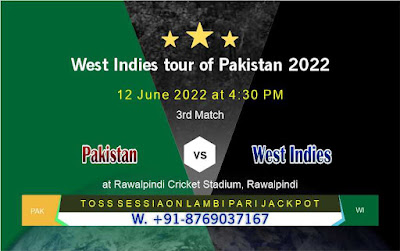 PAK vs WI 3rd ODI 2022 Match Prediction 100% Sure