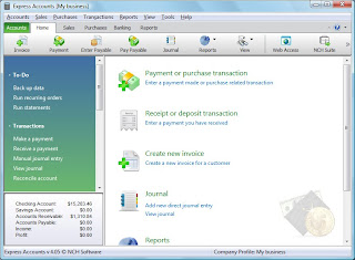 Express Accounts, a better experience for accounting software beginners
