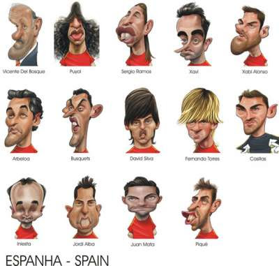 Karikatur Seniman Galvao Untuk Euro 2012