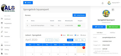 Source Code Aplikasi Kursus Mengemudi Berbasis Web Laravel