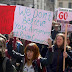 Large protest on Downing street calling David Cameron to resign over Panama Papers news