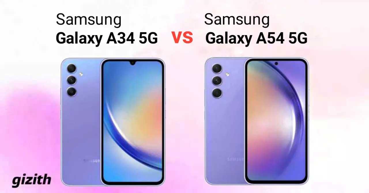 Galaxy A34 5G et Galaxy A54 5G, Samsung renouvelle son offre et