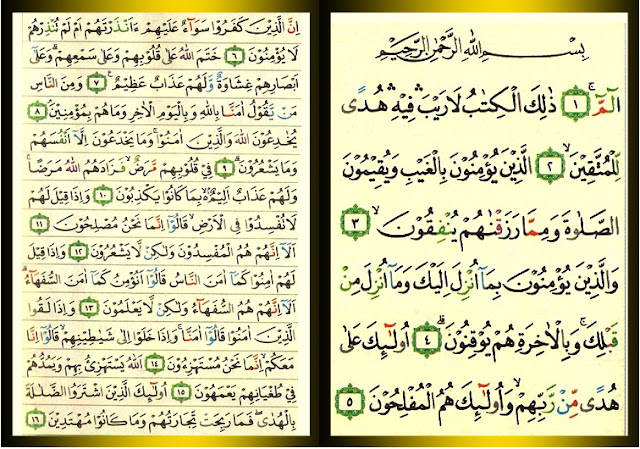 Surat Al-Baqarah dan Terjemahan