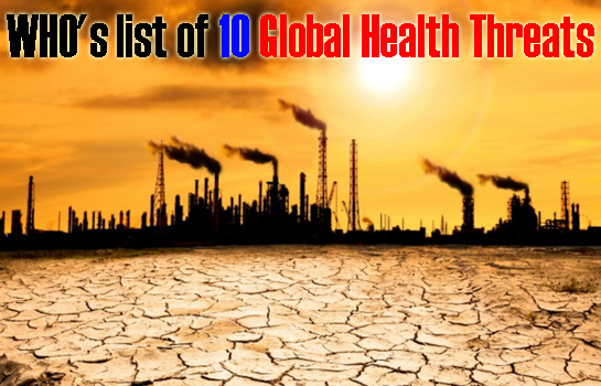 WHO's list of 10 Global Health Threats