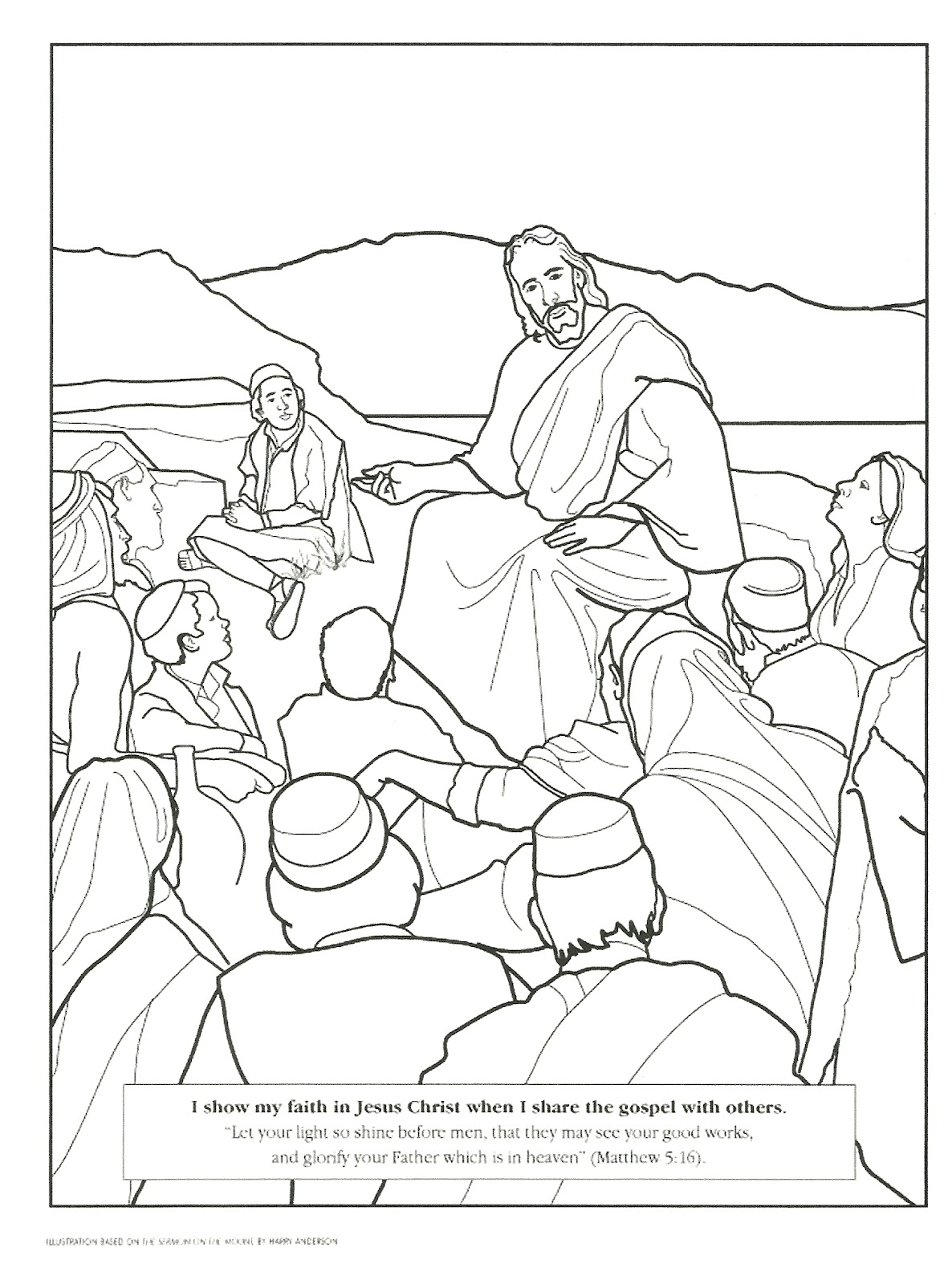 Abigail The Peacemaker Coloring Page Coloring Pages