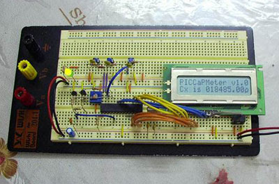 PIC Autorange Capacitance Meter