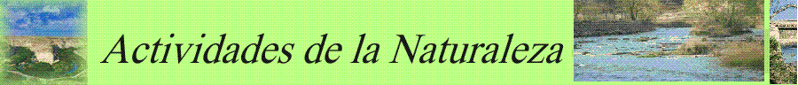 Actividades de la Naturaleza