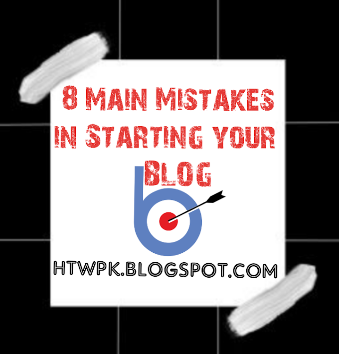  8 Mistakes for beginners in blogging. 8 Main blogger mistakes.