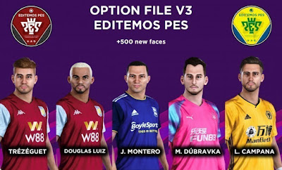 PES 2020 PS4 Editemos PES Option File V3 AIO