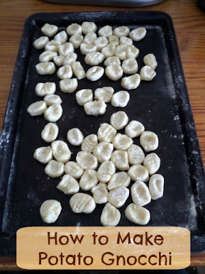 Garlic Butter Gnocchi:  Soft fluffy pillows of warm potato gnocchi tossed in a garlic butter sauce and topped with Parmesan cheese.