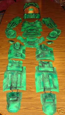 cheap hand made halloween master chief halo 3 costume on ebay