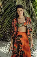 Agua de Coco Swim Campaign Resort 2017 featuring Isabeli Fontana