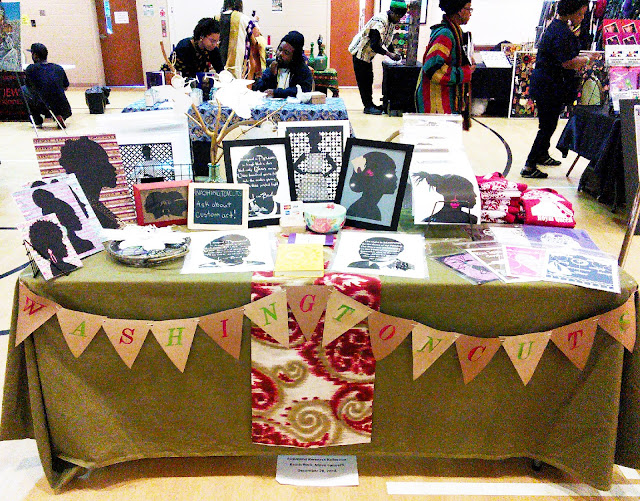 Craft Fair table set up