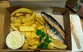 The Scallop Shell Beckington Mackerel and Chips