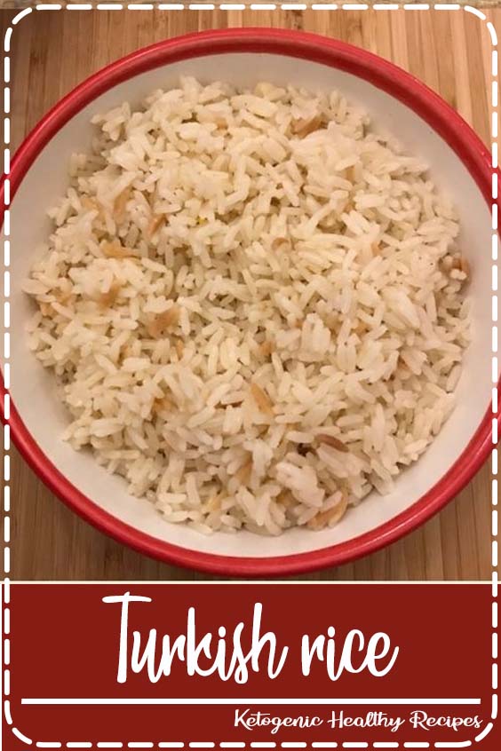 Turkish rice is fluffy, buttery and rich, absolutely delicious and absorbs flavours well. #Turkishrice #baldorice #pilav #rice #sehriyelipilav