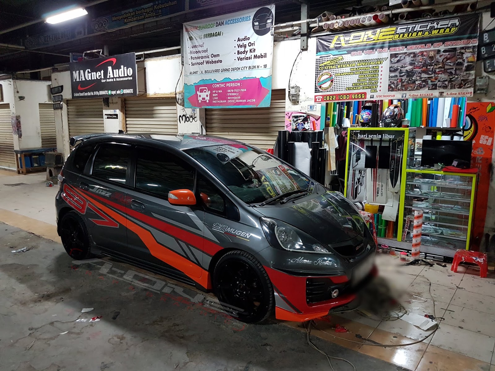 Cutting Sticker Mobil Modifikasi Sticker Depok Jakarta Bogor