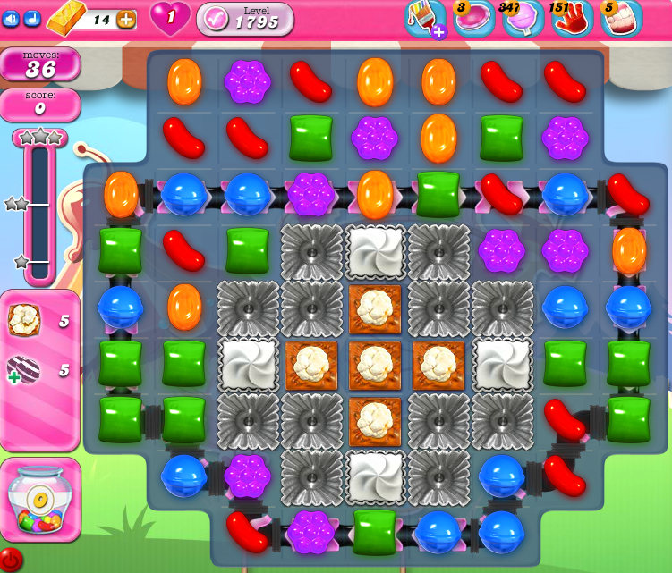 Candy Crush Saga 1795