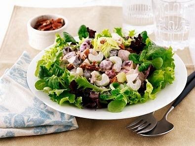 ensalada de manzana Navideña