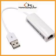 [ homecomputermall ] Cáp chuyển đổi usb ra lan, Biến cổng usb Thành cổng mạng Lan. Bảo hành 6 tháng.Home Computer .Offical Store