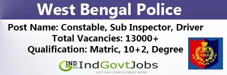 WB Police Jobs 2024