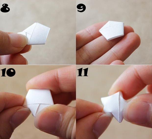  Cara  Membuat  Bintang  Kecil Dari  Origami  Tutorial Origami  