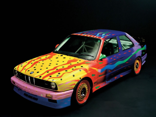 bmw cars, bmw art cars project, bmw  car andy warhol roy lichtenstein, bmw  car ernst fuchs robert rauschenberg, bmw car david hockney jeff koons, artists cars, handpainted car, andy warhol art, bmw 320i turbo, bmw art cars alexander calder, bmw 3.0 cls