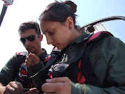 Female Student Pilot of Croatian Air Force Training on Zlin Z 42 L Aircraft (croatian air force pilots selection flying on zlin plane aircraft sexy hot girl female women youn )