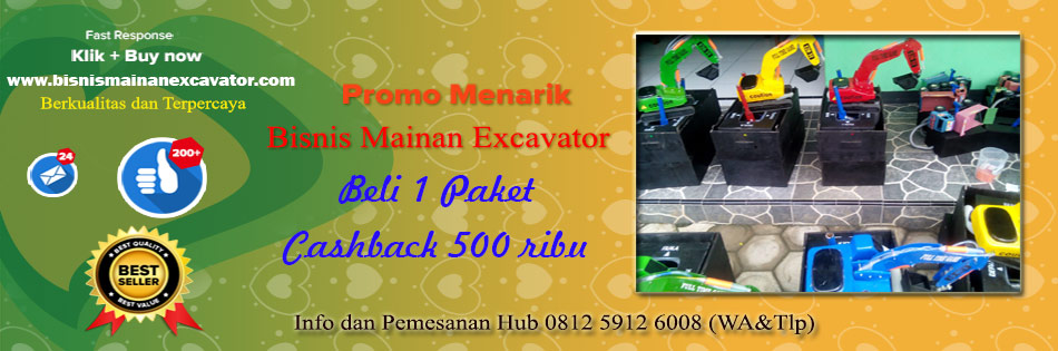 Excavator Mini Mainan Anak 0812 5912 6008 Usaha Mainan 