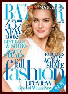 Kate Winslet Harper’s Bazaar Magazine August 2009 Professional Photo Session