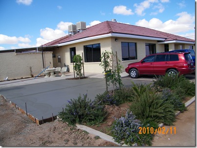 new area for patio dining