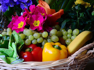 Fruit and vegetables, weight loss tips
