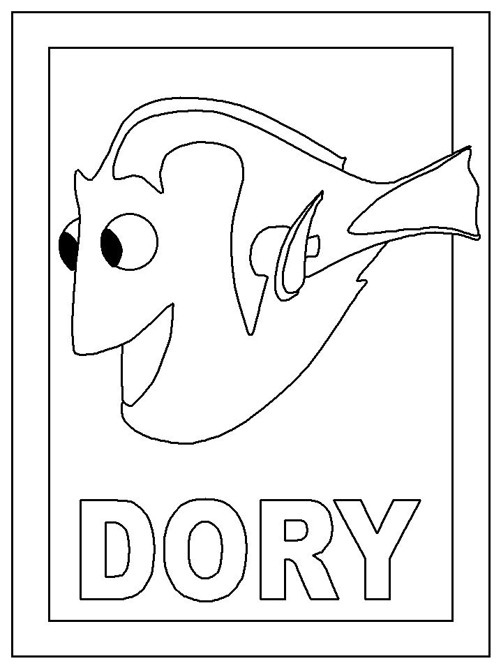 nemo coloring pages