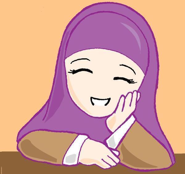 Gambar Kartun Wanita Muslimah Cantik  hairstylegalleries.com