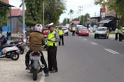 Ops Patuh 2019, Satlantas Polres Sidrap Jaring 420 Pelanggar