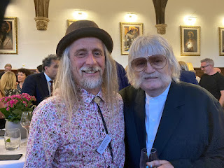 Sean Stillman pictured with composer Sir Karl Jenkins in Lambeth Palace