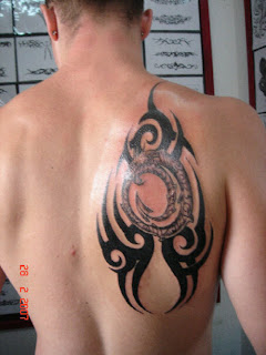 Custom Tribal tattoo designs on back