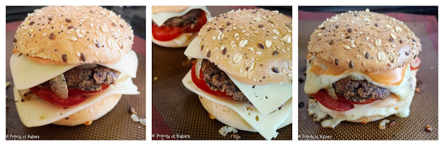veggie burger © Popote et Nature