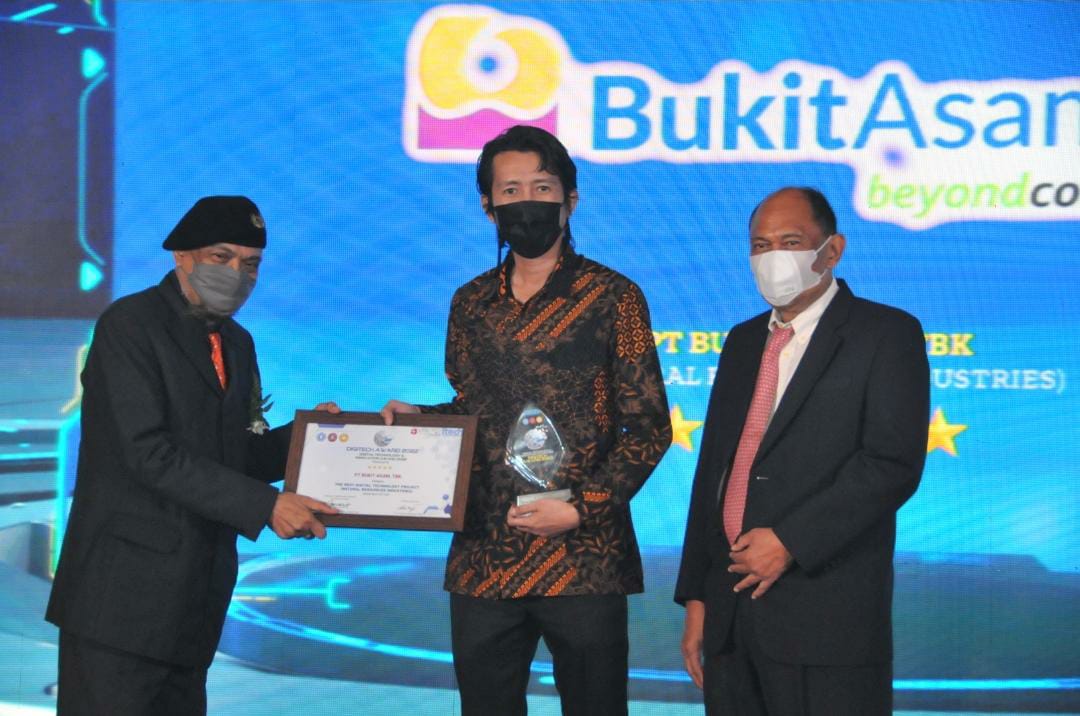 Bukit Asam Sabet Tiga Penghargaan dalam Digitech Award 2022 