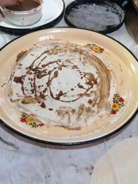 Hamur açma işlemi
