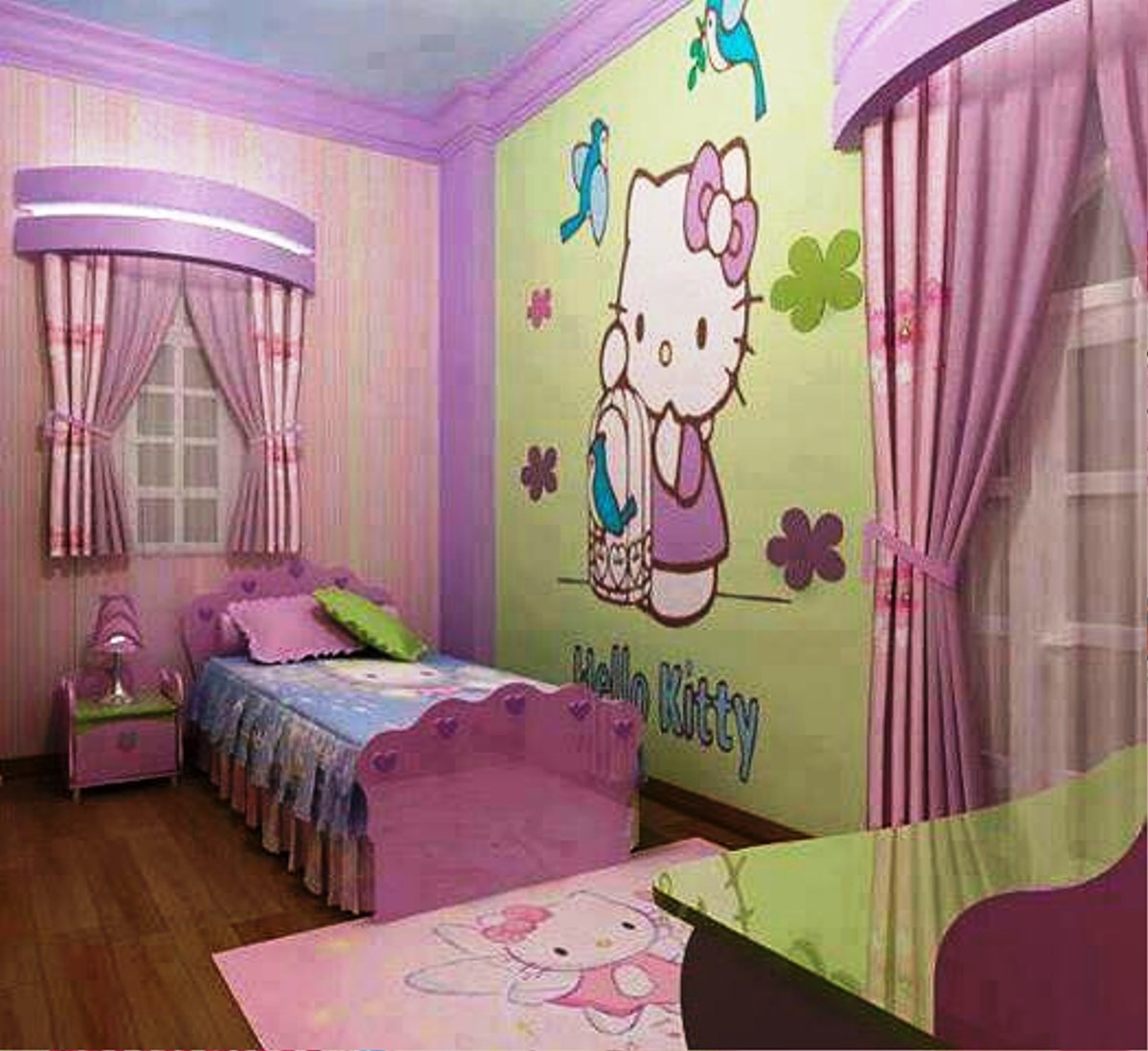 Hello Kitty Bedroom Decorations