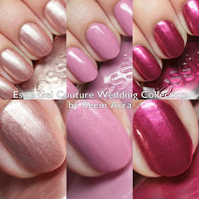 Essie Gel Couture Wedding Collection by Reem Acra