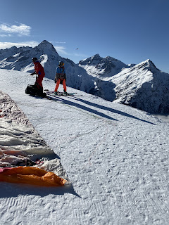 2 alpes parapente (deux alpes parapente) ski snowboard vol en parapente